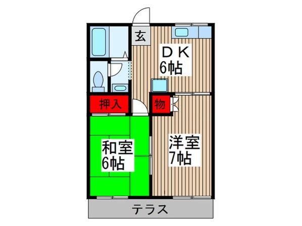 グランハイム神田の物件間取画像